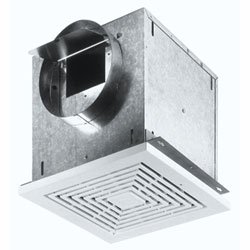 Broan L100 109 CFM Side Discharge Bathroom Exhaust Fan - Quiet Ventilation for Bathrooms, Kitchens & Laundry Rooms