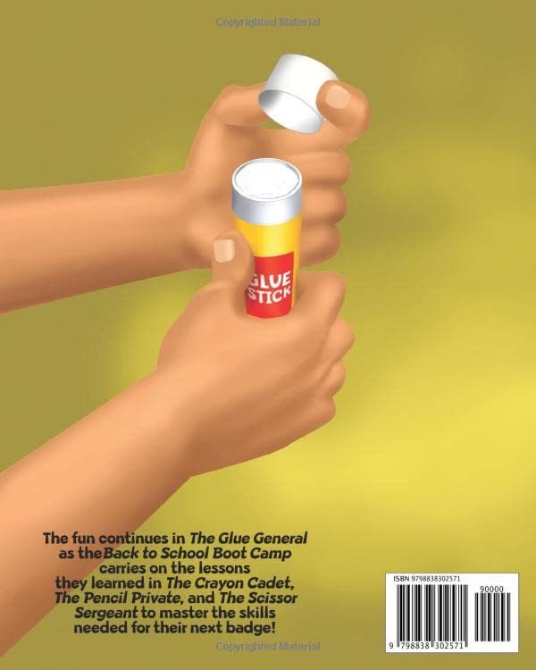 Strong Multi-Purpose Glue for School, Office & Home DIY Projects - The Glue General (Back to School Essentials)