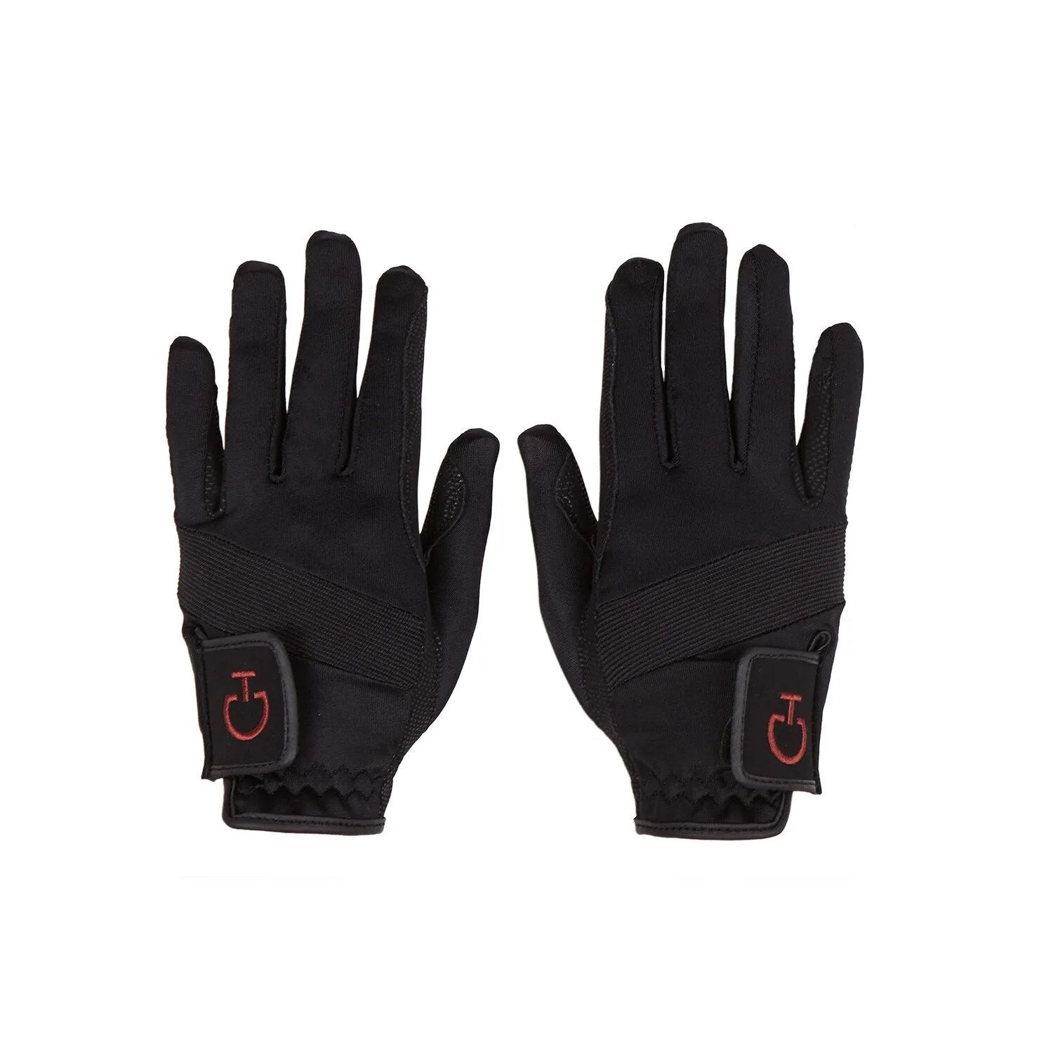 Cavalleria Toscana Premium Equestrian Technical Gloves - Breathable & Grip-Enhanced Riding Gloves for Horseback Riding, Dressage & Show Jumping