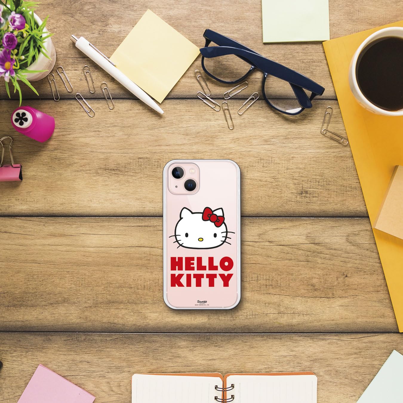 Personalized iPhone 13 Case with Hello Kitty Logo - Cute White Protective Cover for Women Girls | Perfect Gift for Birthday, Valentine's Day & Everyday Use