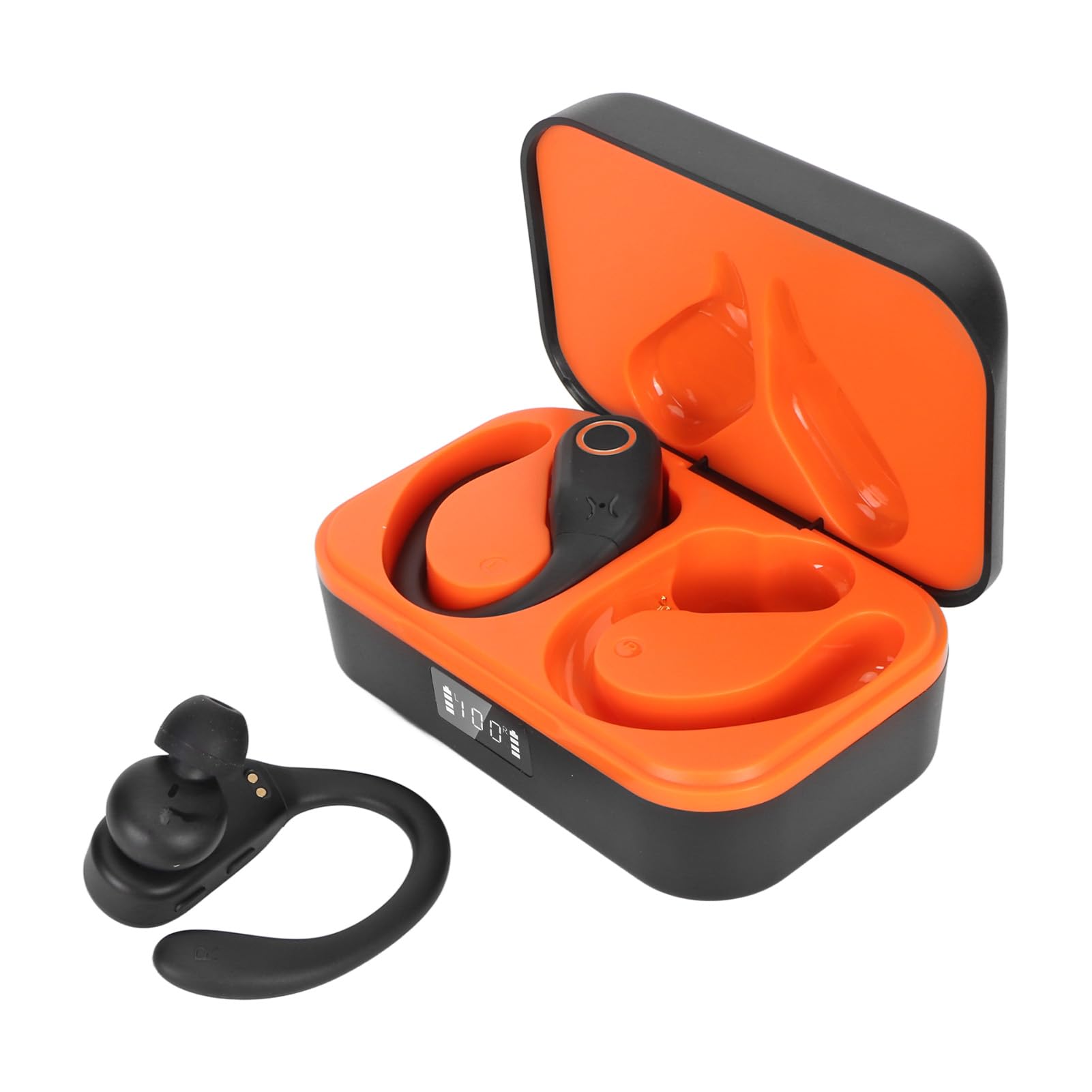 Wireless Bluetooth Language Translator Earbuds with Charging Case - 144 Languages (74 Languages & 70 Accents) Real-Time Voice Translation Headphones with App - Perfect for Travel, Business Meetings & Language Learning (Black)