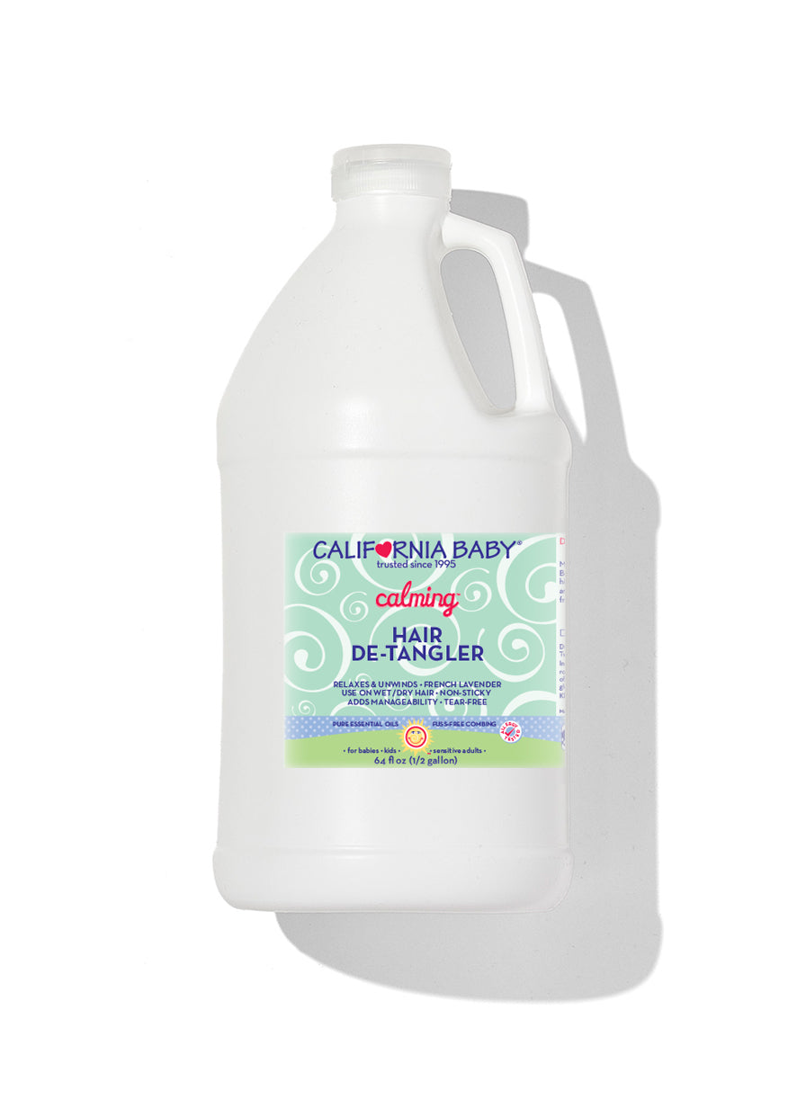 Calming™ Hair Detangler Spray - Half Gallon (128oz) for Knot-Free, Smooth Hair - Perfect for Daily Use, Salons & Kids with Tangled Hair