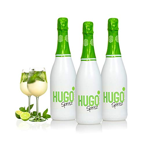 Hugo Spritz Aperitif - 3 Bottles (750ml / 25 Fl Oz Each) - Premium Italian Cocktail Mixer for Parties, Brunches & Summer Gatherings