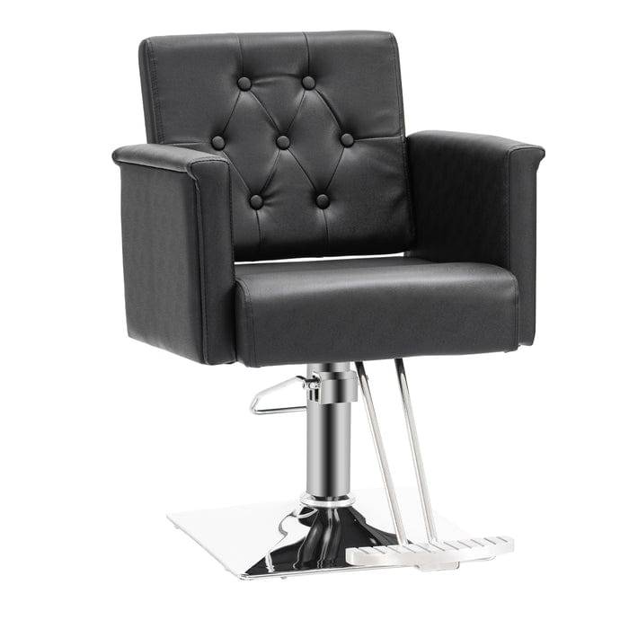Eleanor Styling Chair - Professional Salon Stylist Chair with Adjustable Height & Swivel Base for Hairdressing, Makeup & Beauty Salon Use