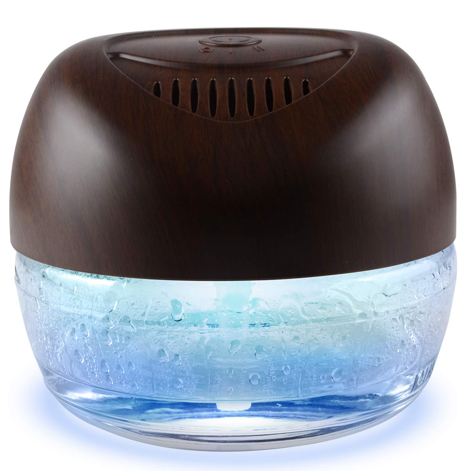 3-Pack Water-Based Air Purifier & Freshener with 7-Color LED Mood Light - Eliminates Odors, Humidifies & Purifies Air for Bedroom, Living Room, Office & Nursery