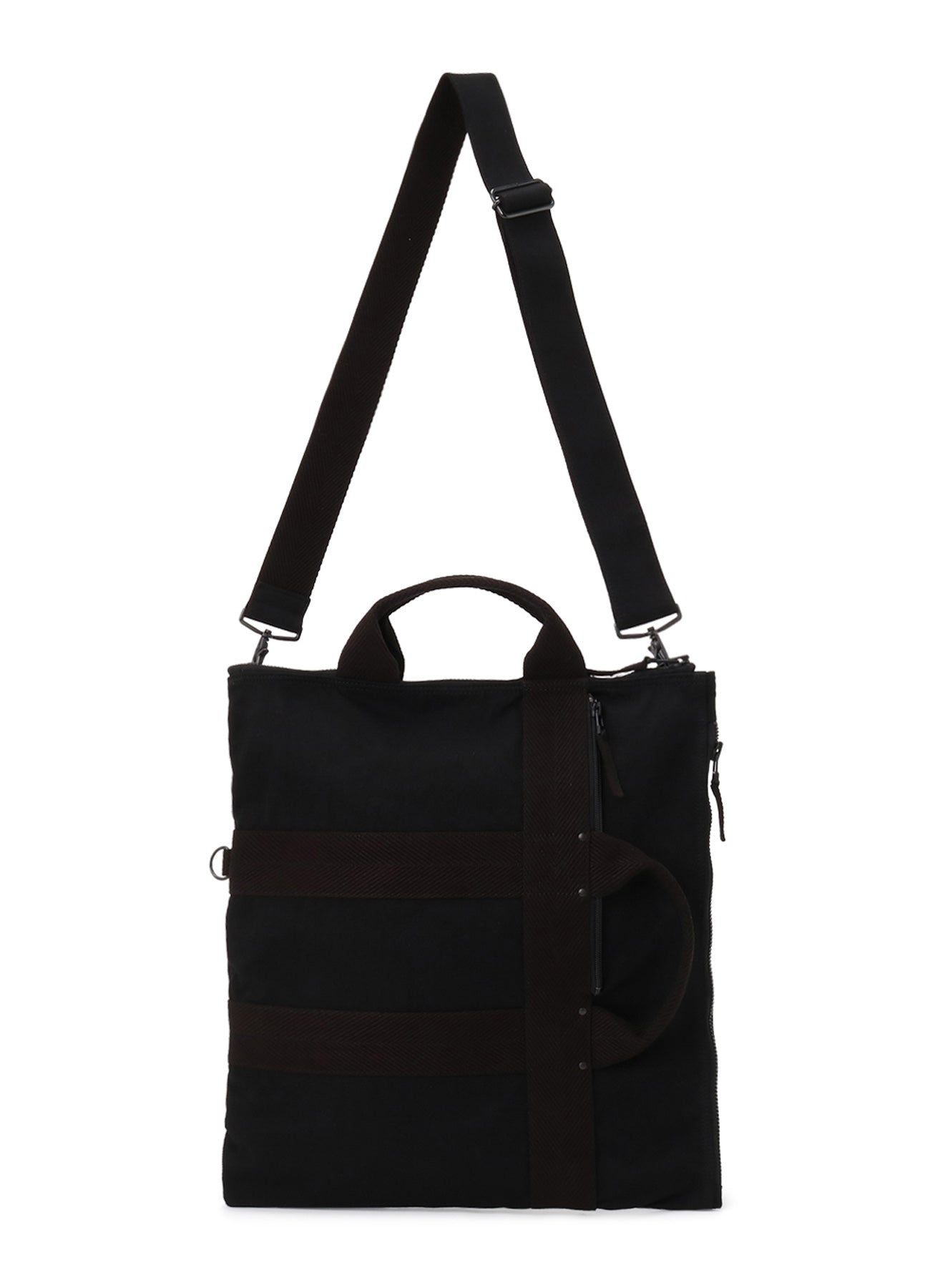 Military Style 2-Way Tote Bag - Durable Gabardine Fabric for Work, Travel & Everyday Use | C/NY Fashion Backpack for Men & Women