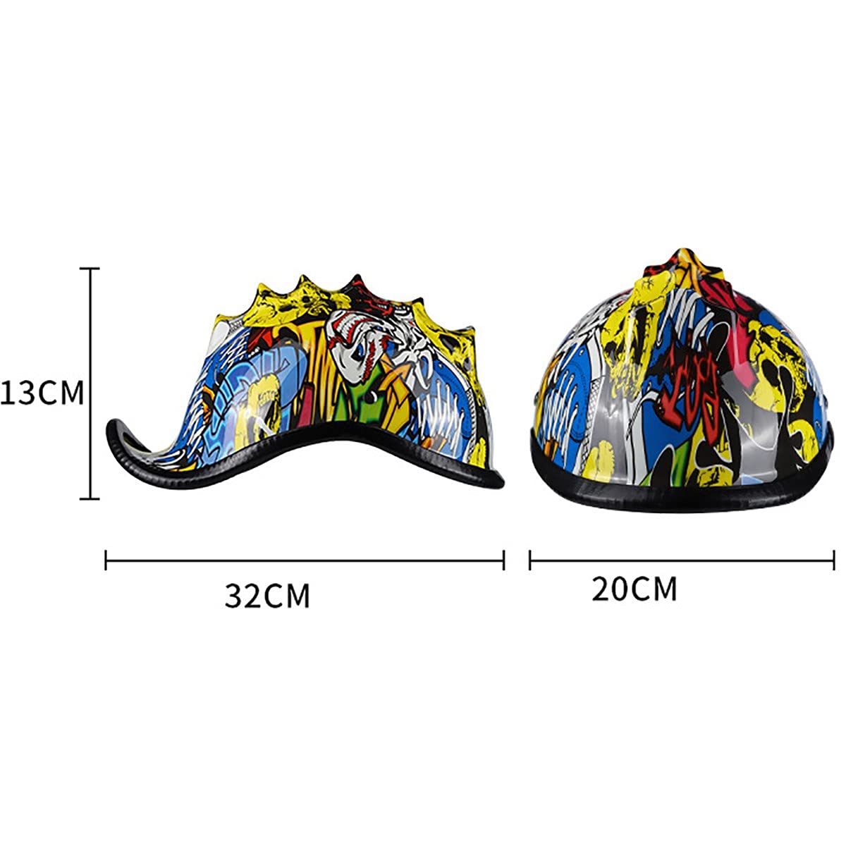 **DOT/ECE Certified Retro Half Helmet for Men & Women - Open Face Motorcycle Helmet for Scooters & Motorbikes (57-58CM) - Perfect for Summer Riding & Urban Commuting**