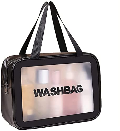 big black wash bag