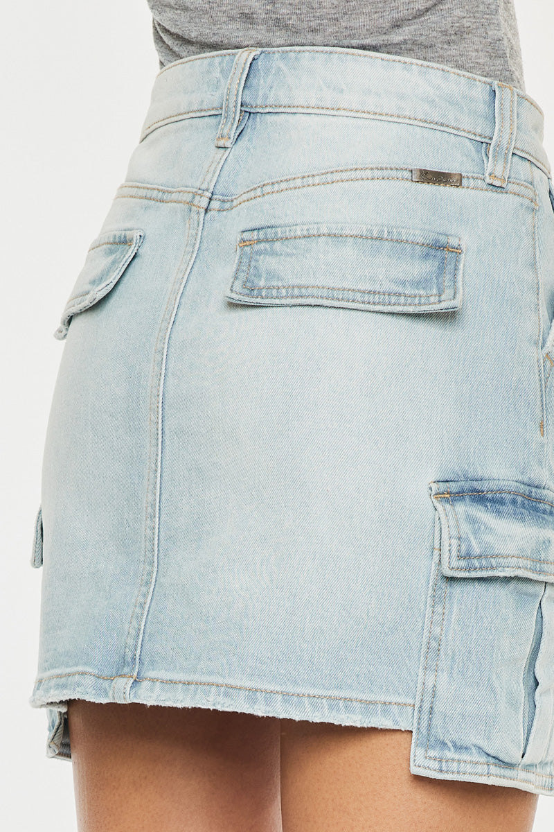 Rosetta Cargo Mini Skirt for Women - Stylish Utility Skirt with Pockets | Perfect for Hiking, Travel & Casual Outfits