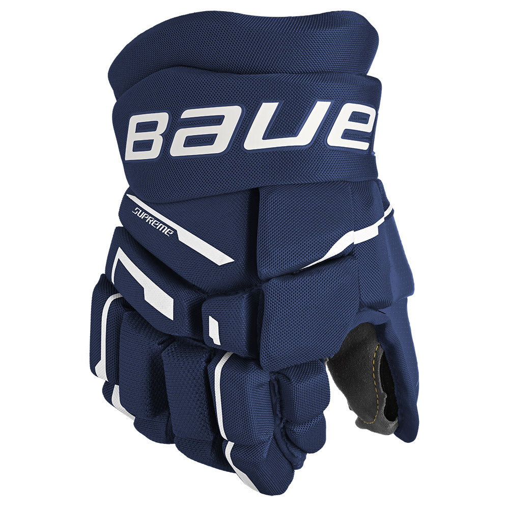 Bauer Supreme M3 Junior Ice Hockey Gloves - Youth Hockey Protective Gear for Practice & Games - Perfect for Ice Rink & Training Sessions