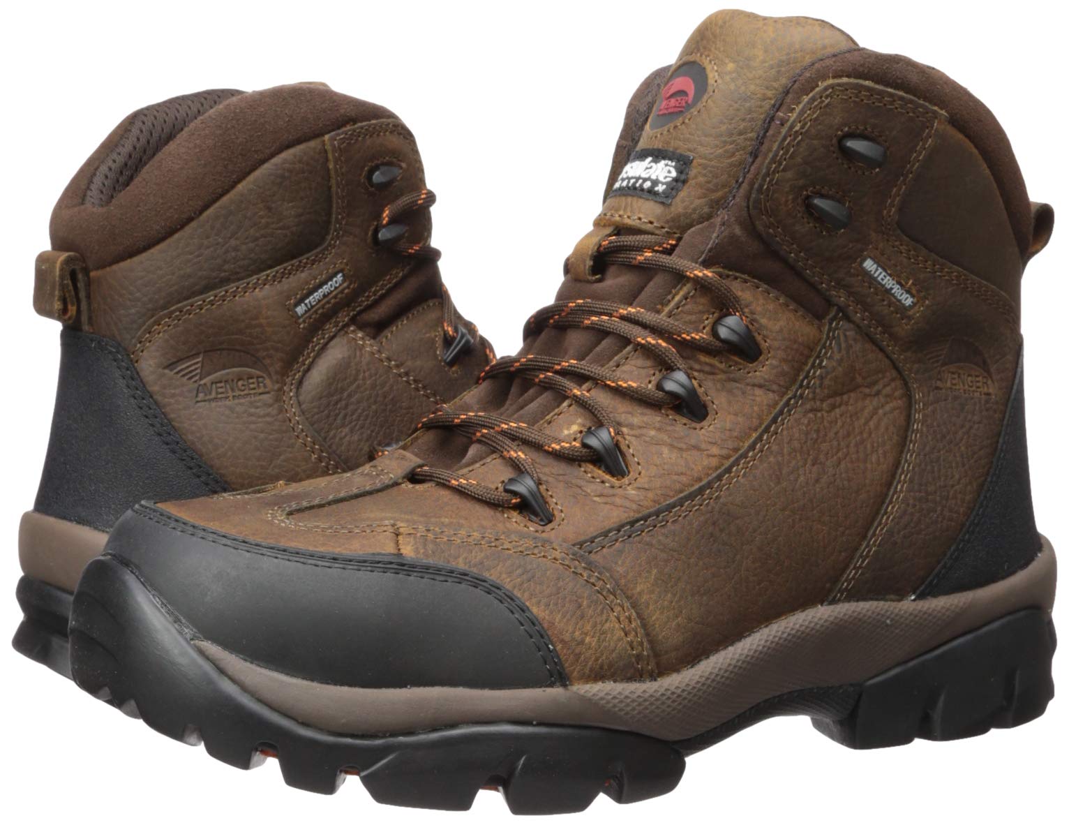 **Avenger Enduro A7264 Men's Composite Toe EH Waterproof Work Boots - Durable Safety Shoes for Construction, Warehouse & Outdoor Work**
