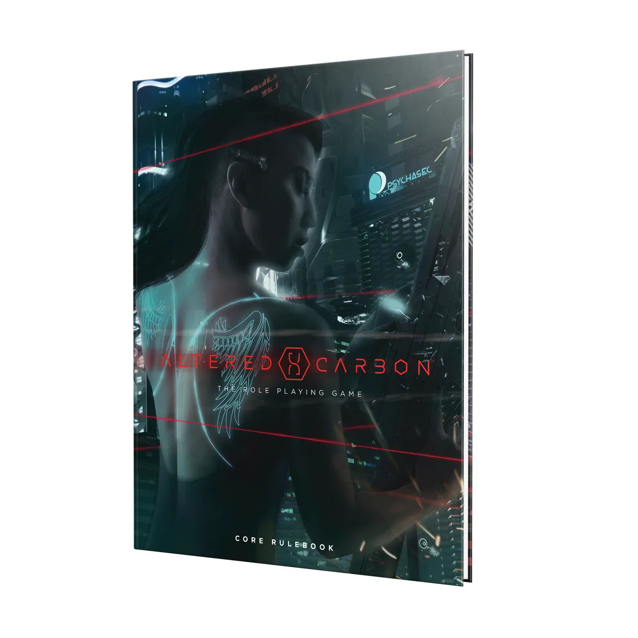 Altered Carbon RPG Core Rulebook - Cyberpunk Tabletop Roleplaying Game for Sci-Fi Adventures & Futuristic Storytelling