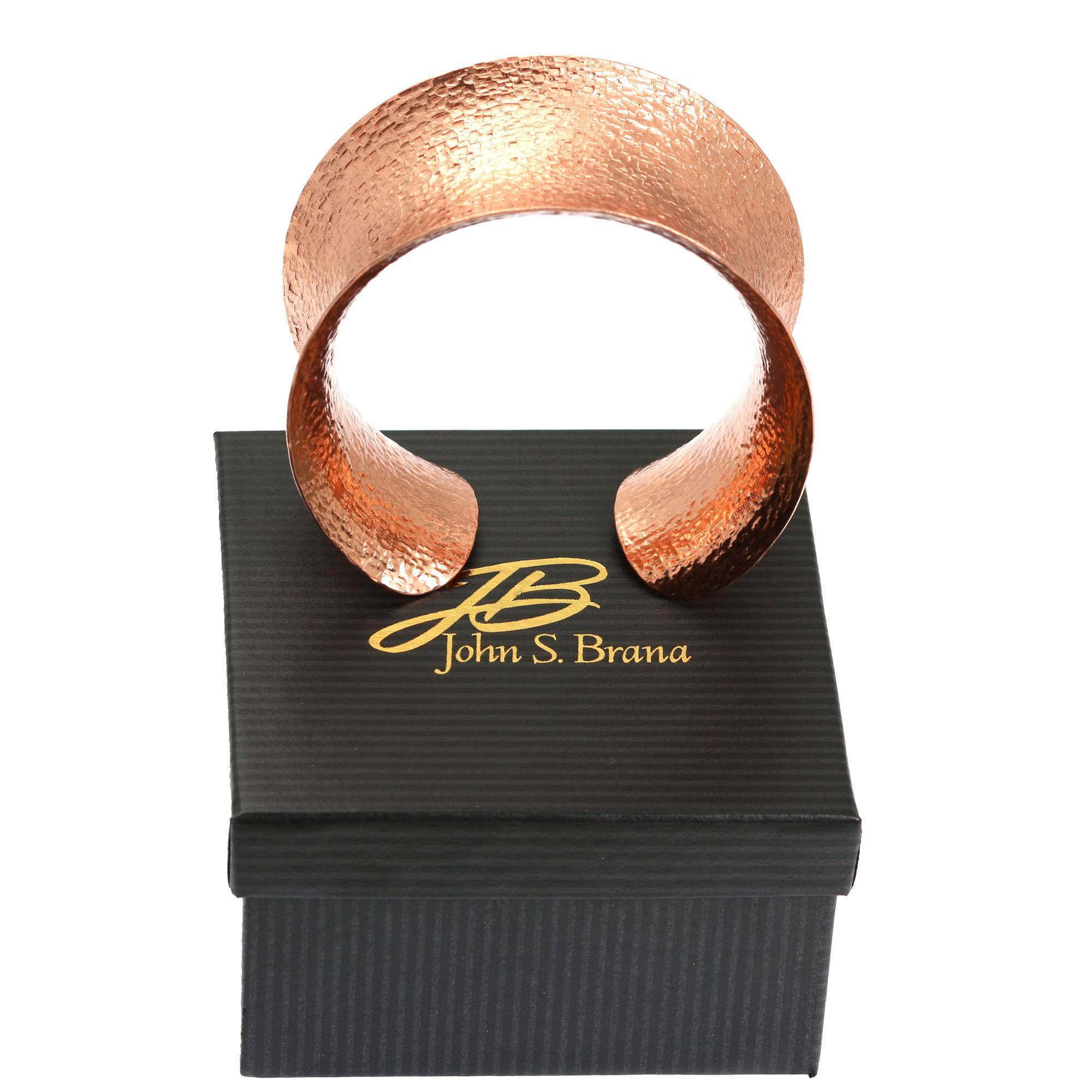 Handmade Textured Copper Cuff Bracelet for Women - Boho Chic Jewelry Gift for Her - Perfect for Casual Wear, Date Nights & Festival Outfits