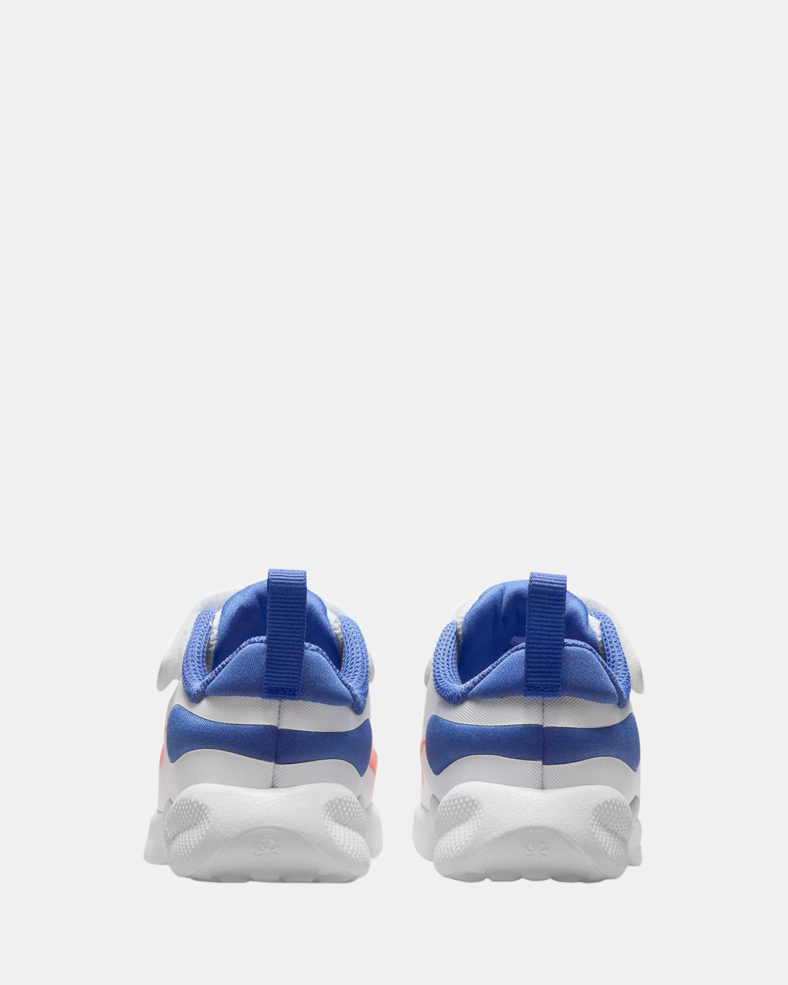 Revolution 7 Infant Shoes - White/Team Orange/Blue - Comfortable Baby Sneakers for Walking & Playtime