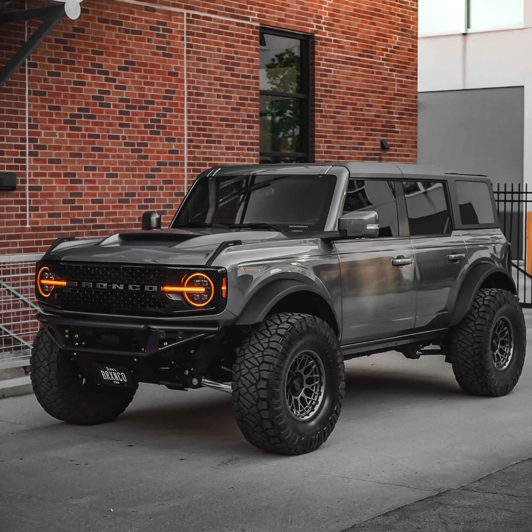 2021-2025 Ford Bronco Ram Air Hood - High Performance Cold Air Intake Scoop for Off-Road & Street Driving - Enhances Engine Cooling & Airflow for Adventure & Daily Commute
