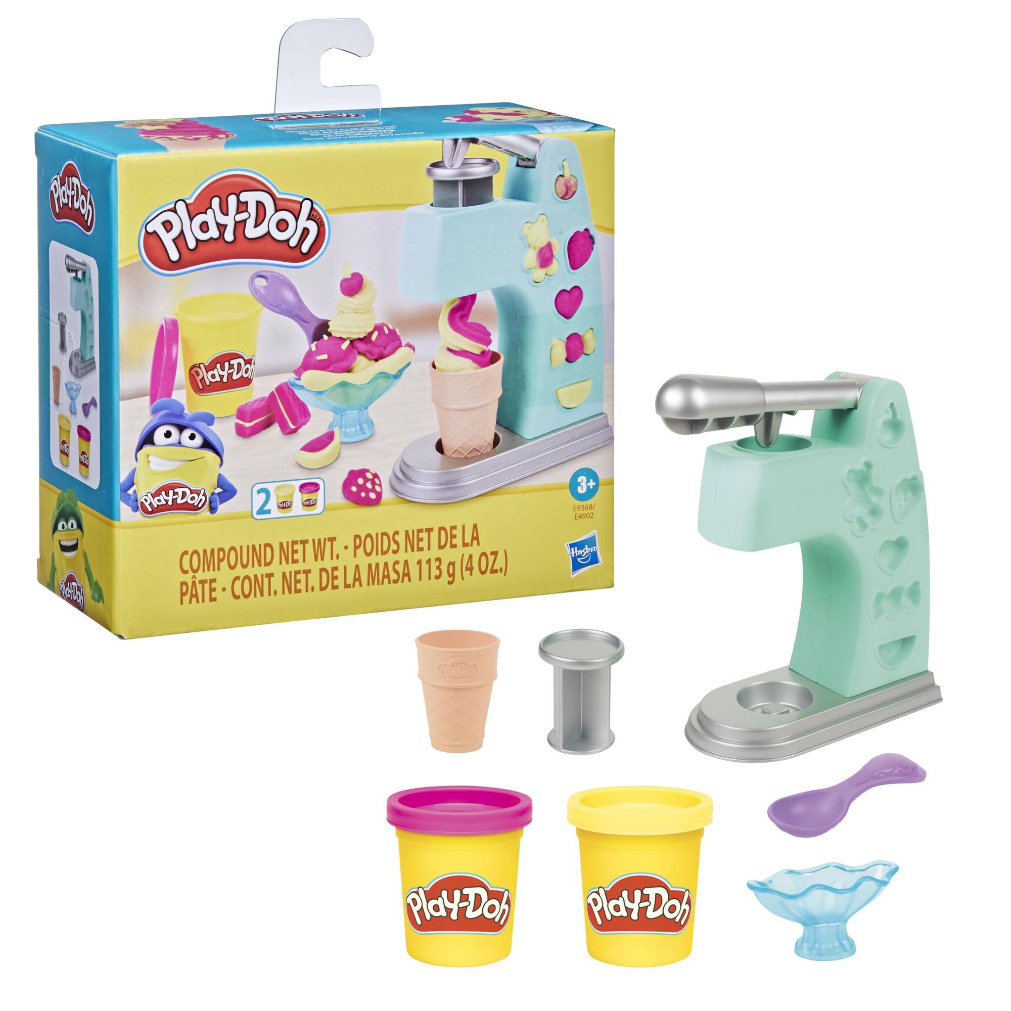 Mini Ice Cream Play Set for Kids - Pretend Play Toy with Scoop & Cones - Fun Educational Toy for Toddlers & Preschoolers | Perfect for Birthday Gifts & Indoor Playtime