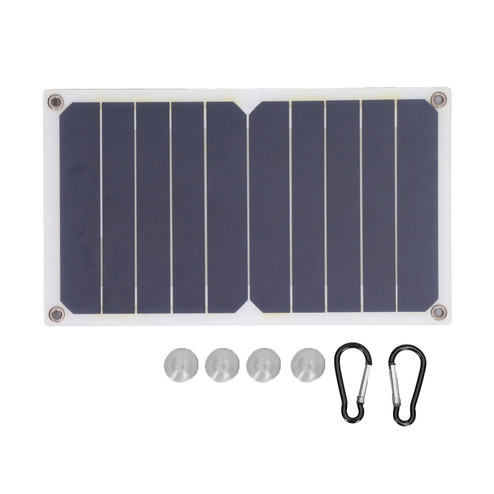 6W 5V Foldable Waterproof Solar Charger - Portable Solar Panel for Phone, Tablet & USB Devices | Lightweight Solar Power Bank for Camping, Hiking, RV Travel & Emergency Power | Perfect for Outdoor Activities Like Beach Trips, Fishing, Picnics & Off-Grid Work | Great Gift for Travelers & Survivalists | Use for Charging Phones, Tablets, GPS & Electronics Under Sunlight | Ideal for Camping, Hiking, Emergency Preparedness & Outdoor Adventures