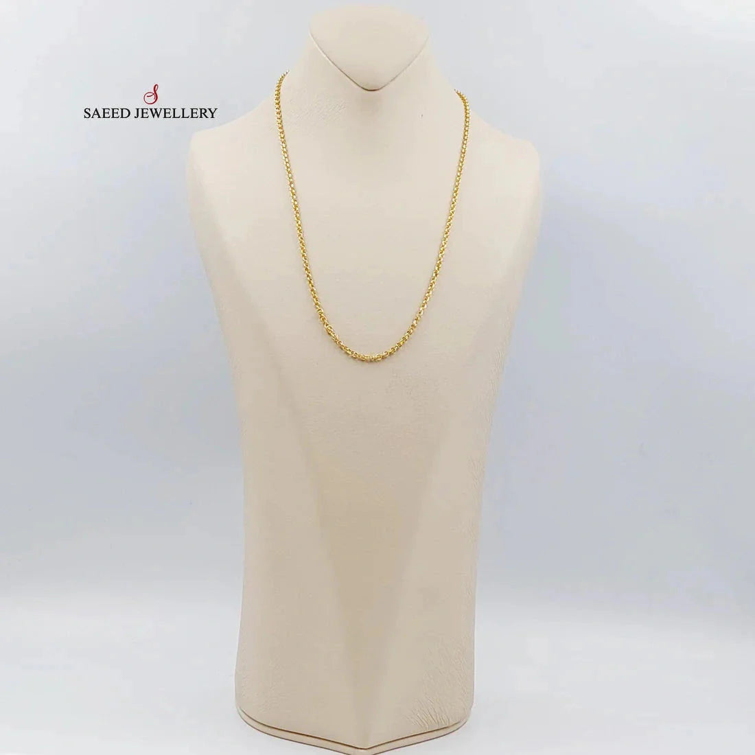 3mm Cable Link Chain Necklace 50cm - Durable Stainless Steel Jewelry for Women & Men, Perfect for Layering, Gifts & Everyday Wear