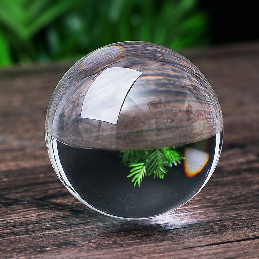 LIOOBO Crystal Ball Wedding Decor - Elegant Planet Desktop Ornament for Home & Office - Perfect for Wedding Centerpieces, Anniversary Gifts, and Feng Shui Decorations