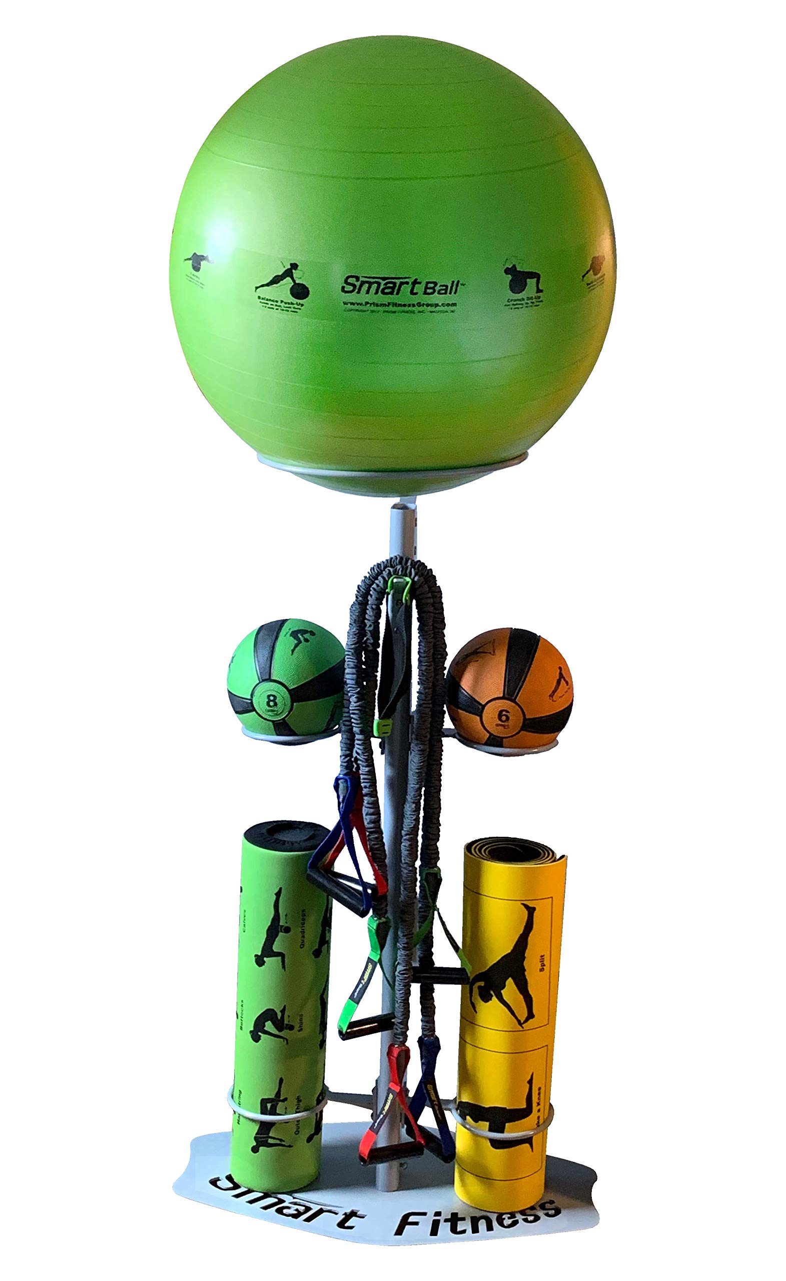 Smart Home Gym Equipment Set - Portable & Space-Saving Workout Kit for Full Body Training | Perfect for Small Apartments, Home Offices & Fitness Enthusiasts