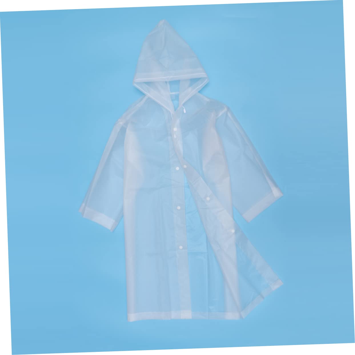 Waterproof Kids Rain Poncho - Lightweight & Portable Children's Raincoat for Outdoor Play, Hiking, and School - Boys & Girls Rainwear for All Seasons