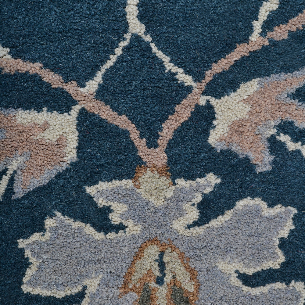 Jacob's Ladder Hand Tufted Wool Rug - Soft & Durable Non-Slip Area Rug for Living Room, Bedroom, Nursery | Perfect for Home Decor & Cozy Spaces