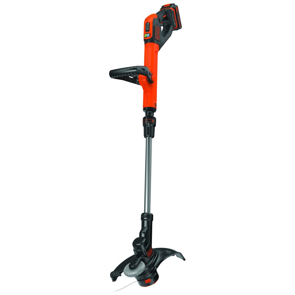 BLACK+DECKER 20V MAX Cordless String Trimmer & Edger - 2-Speed 12-Inch Lawn Tool with Battery & Charger Included (LST522) - Perfect for Yard Maintenance, Grass Trimming, and Lawn Edging