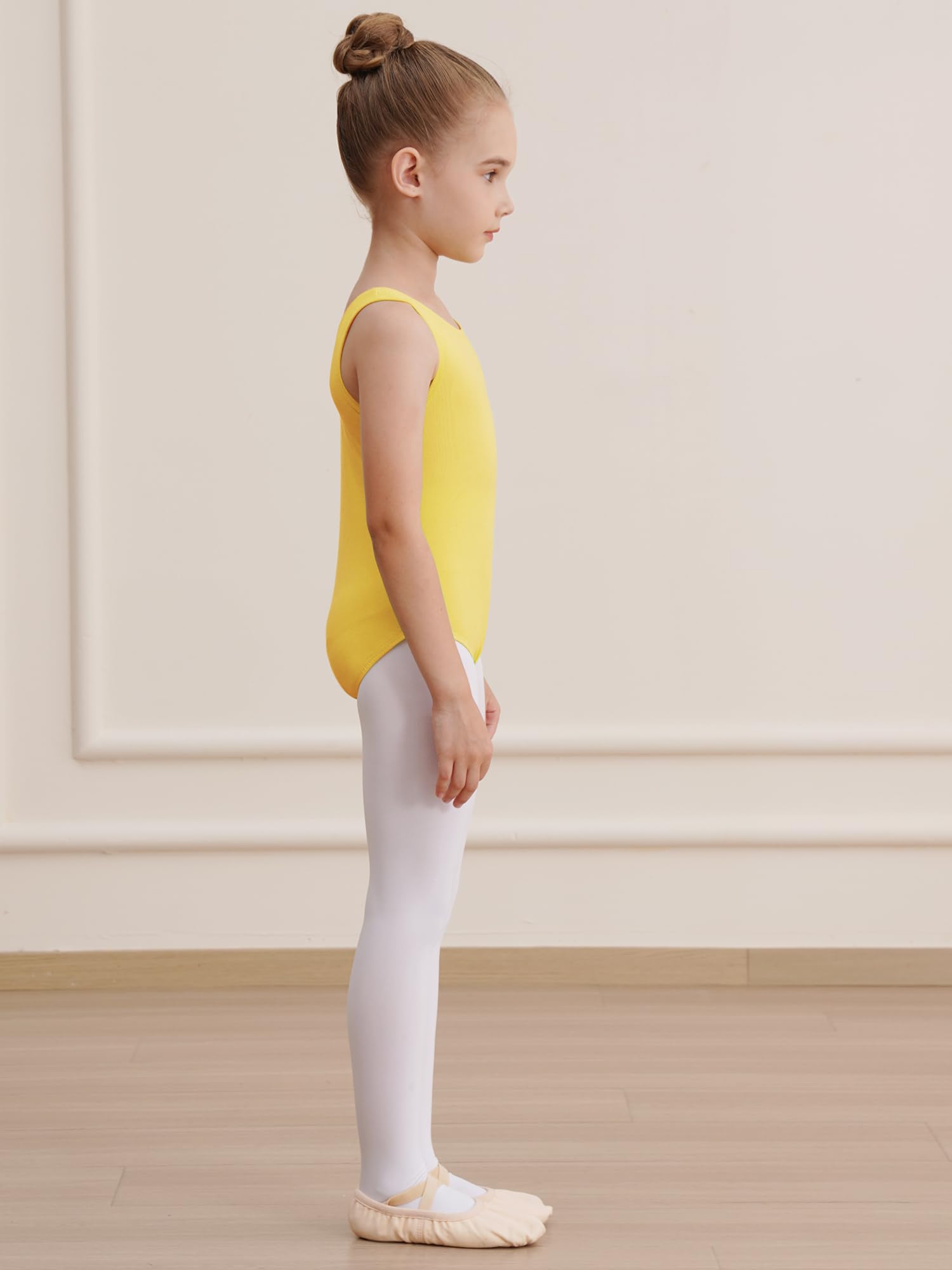 Girls Gymnastics Leotards - Sleeveless Ballet Dance Leotard for Kids | Perfect for Gymnastics Practice, Ballet Class & Dance Recitals