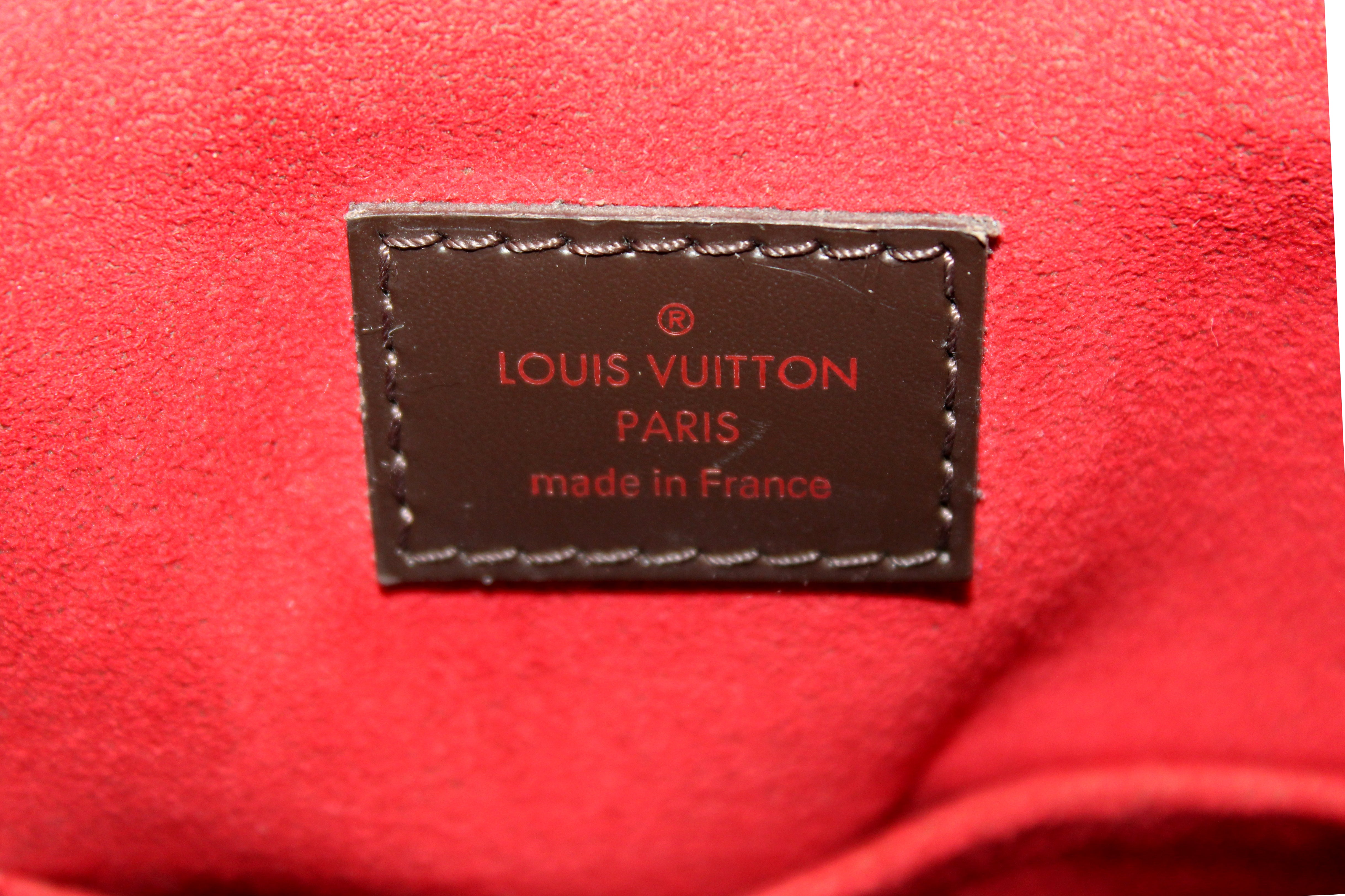 Authentic Louis Vuitton Damier Ebene Canvas Trevi GM Shoulder Bag for Women | Luxury Designer Handbag | Perfect for Work, Travel & Everyday Use