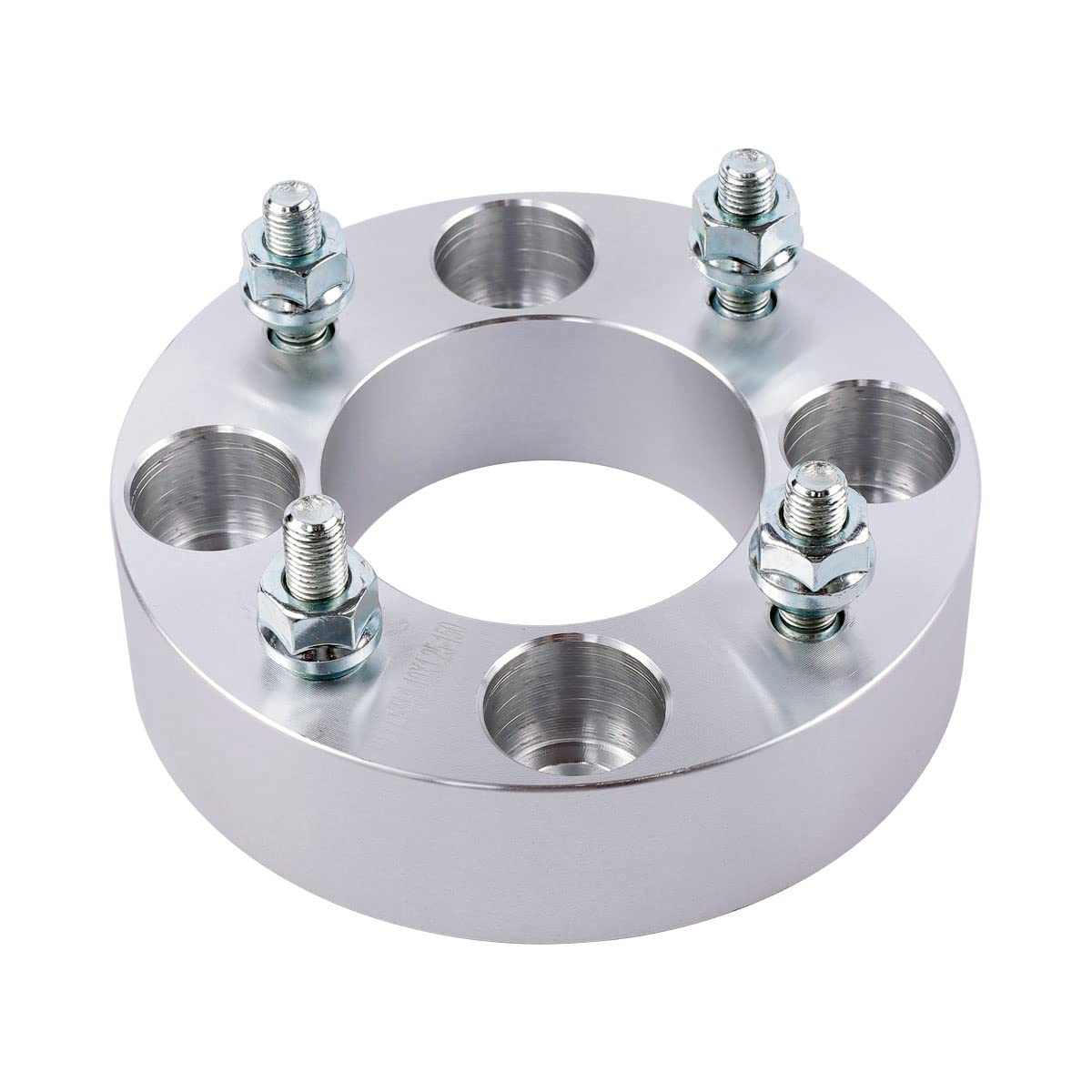 DCVAMOUS 4PC 4x110 ATV/UTV Wheel Spacers 1.5 Inch (38mm) with 10x1.25 Studs - 74.1mm Center Bore - Compatible with Honda Rancher, Yamaha Grizzly, Suzuki King Quad, Kawasaki Brute Force - Perfect for Off-Roading & Trail Riding