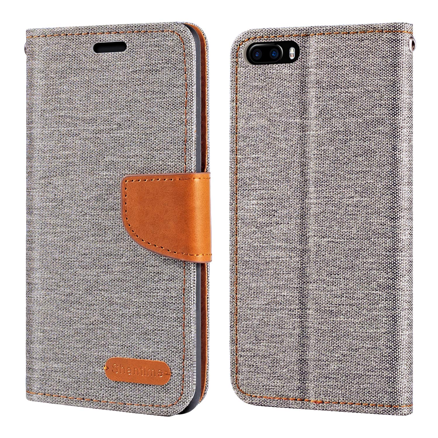 Premium Oxford Leather Wallet Case with Soft TPU Back Cover & Magnetic Flip for Cubot Magic Smartphone - Perfect for Business, Travel & Everyday Protection