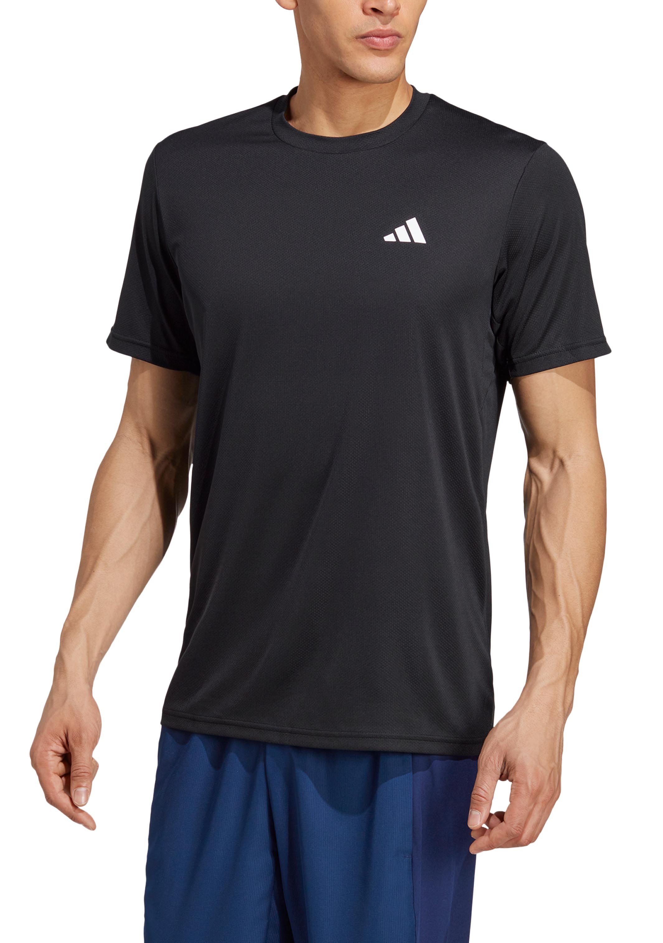 Adidas Men's Train Essential Training T-Shirt - Moisture Wicking Workout Tee for Gym, Running & Active Lifestyle