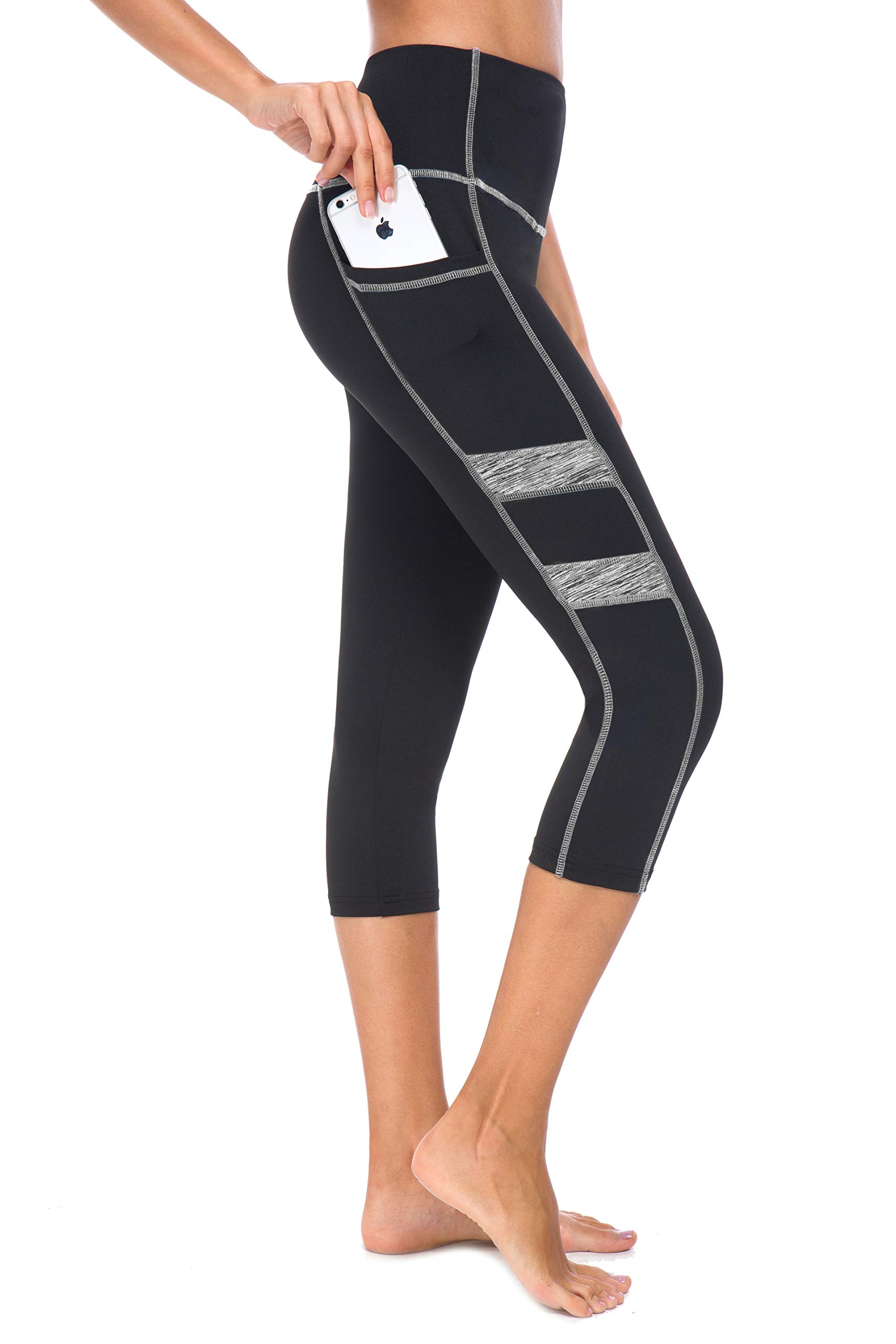 Zinmore Women's High Waist Yoga Pants - Workout Leggings for Gym, Running & Exercise | Stretchy Active Tights for Yoga, Pilates & Lounge Wear