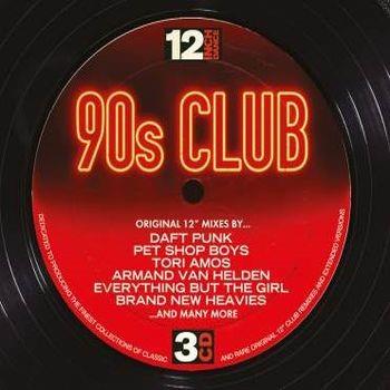 12 Inch Dance: 90s Club - Vintage Disco Ball for Home Parties, Nightclubs & Retro Dance Events