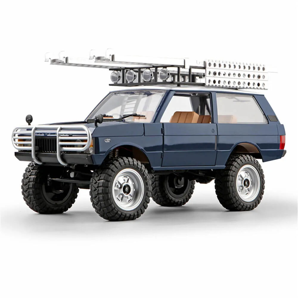 MNRC MN168 1/12 Scale 2.4Ghz 4WD Remote Control Car RTR with LED Lights - Off-Road Climbing Truck for Land Rover - Perfect for Outdoor Adventure, Backyard Racing & RC Car Enthusiasts