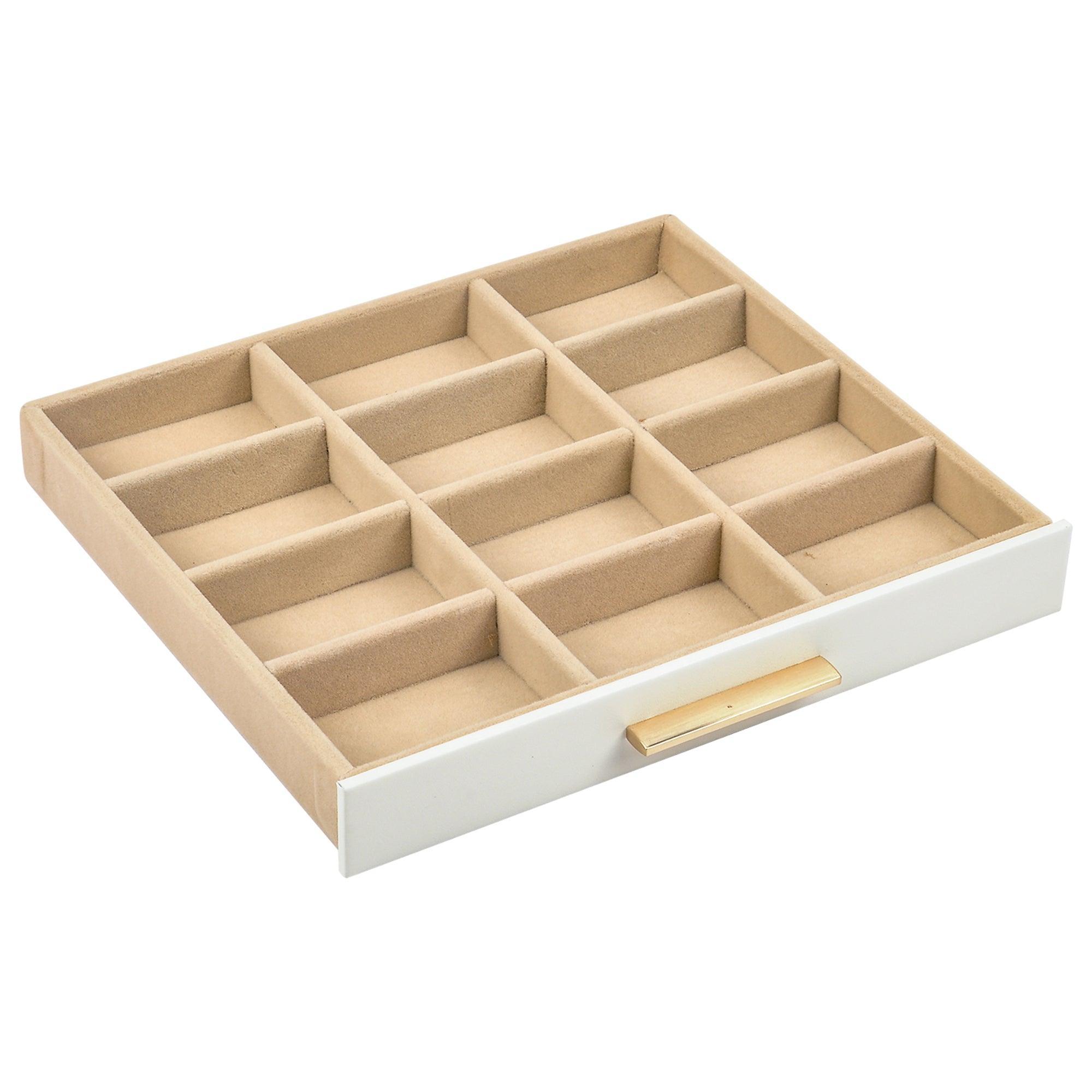 Elegant Jewelry Box Organizer for Women - 4 Layer Jewelry Storage with 3 Drawers | Perfect for Necklace, Ring & Earring Organization at Home, Travel or Gift Giving