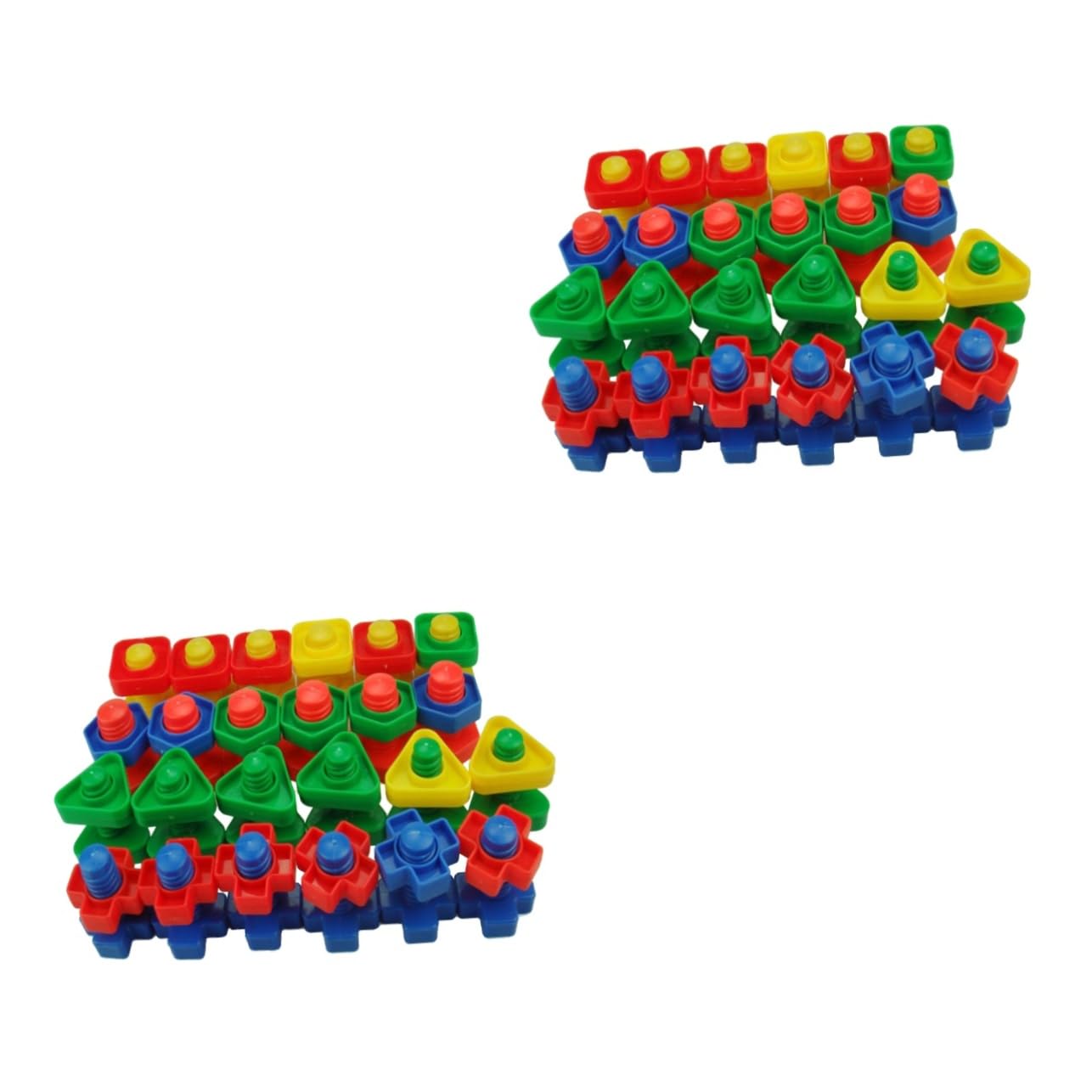 Wakauto 2 Pack Fidget Spinner Nuts - Stress Relief Sensory Toys for Kids & Adults, Bath Time Fun, Office Desk Game, ADHD Anxiety Relief Tool