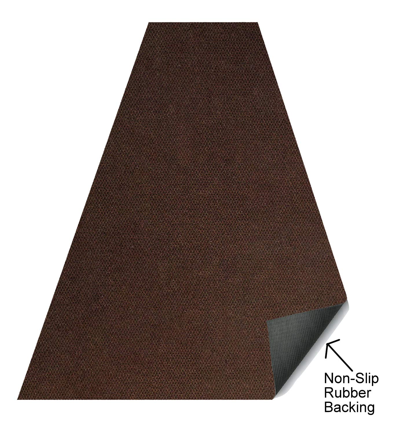 KOECKRITZ Heavy Duty Rubber Doormat 3' x 9' - Durable Indoor Outdoor Entry Mat for High Traffic Areas, Non-Slip Waterproof Floor Mat for Garage, Patio, Laundry & Kitchen - Easy to Clean Brick Design Rug for Home & Commercial Use