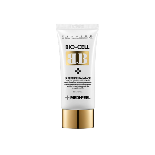 Medi Peel Bio Cell BB Cream SPF 30 - Hydrating, Anti-Aging & Brightening Foundation with Collagen - Perfect for Daily Makeup & Skin Protection