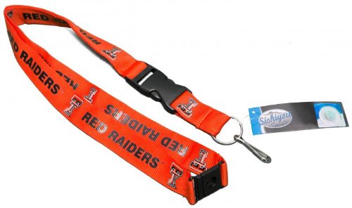 Texas Tech Red Raiders Detachable Keychain & ID Holder Lanyard - NCAA Officially Licensed - Perfect for Game Day, School Spirit & Campus Life Accessories