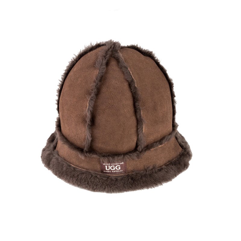 UGG Bucket Hat for Women & Men - Soft & Warm Winter Beanie with Fleece Lining - Perfect for Outdoor Activities, Skiing, and Cold Weather Fashion