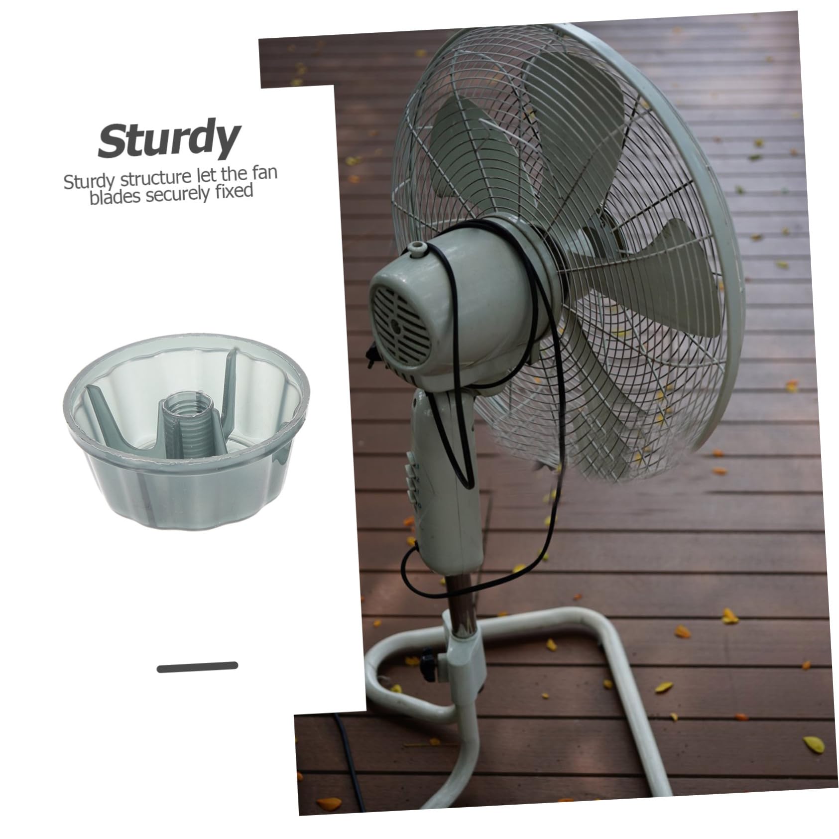 NOLITOY 12/14/16/18 Fan Blade Nut Cover - Replacement Fixing Nut for Pedestal Standing Fans - Secure Fan Blades for Home, Office, or Outdoor Use