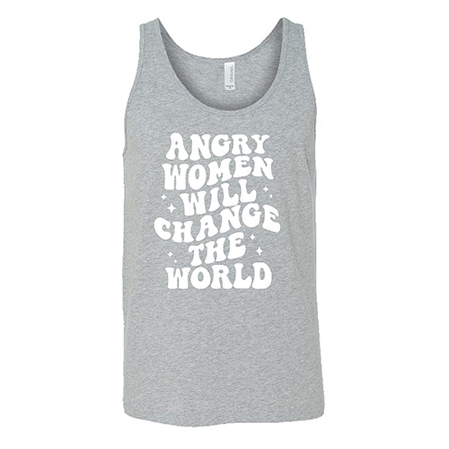 Angry Women Will Change The World Unisex T-Shirt - Feminist Statement Tee for Women & Men - Perfect for Protests, Rallies & Everyday Activism