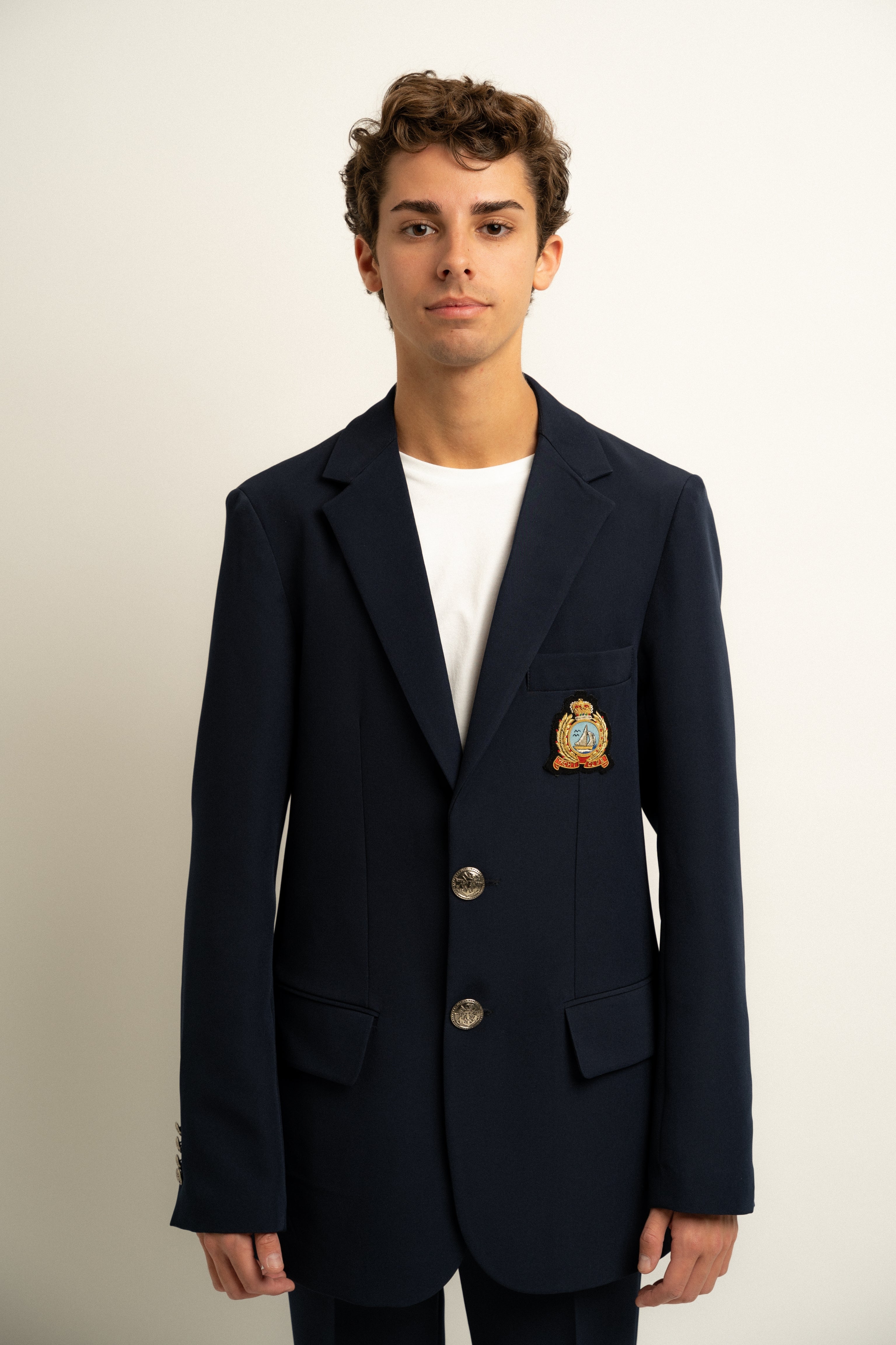 Newport Navy Blazer for Men | Classic Slim Fit Single Breasted Sport Coat | Perfect for Business, Weddings & Formal Occasions