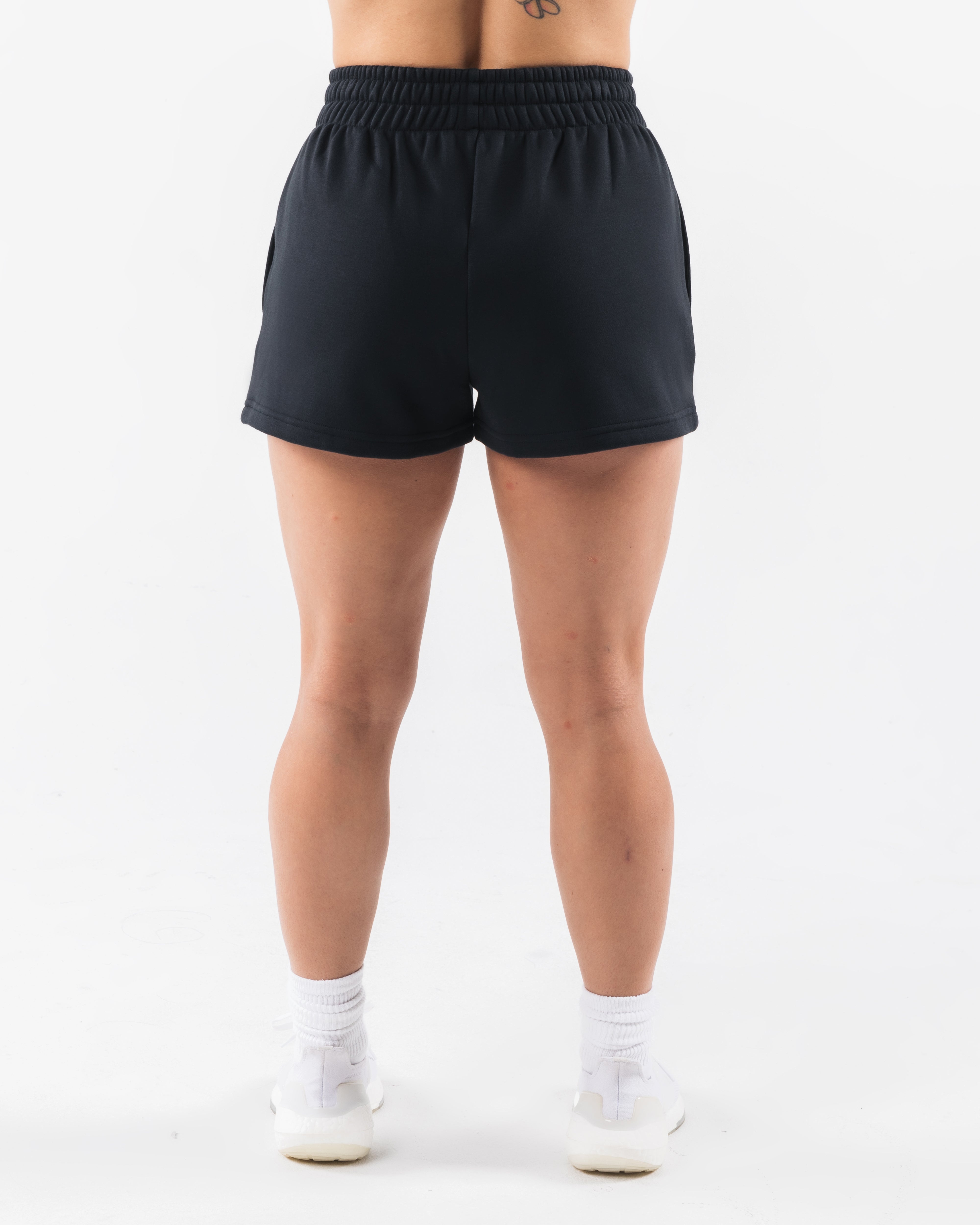 Men's Athletic Sweat Shorts - Black - Comfortable Workout & Lounge Shorts for Running, Gym & Casual Wear