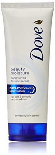 Dove Beauty Moisture Face Wash for Dry Skin, 100g - Gentle Hydrating Cleanser for Daily Skincare Routine & Makeup Removal