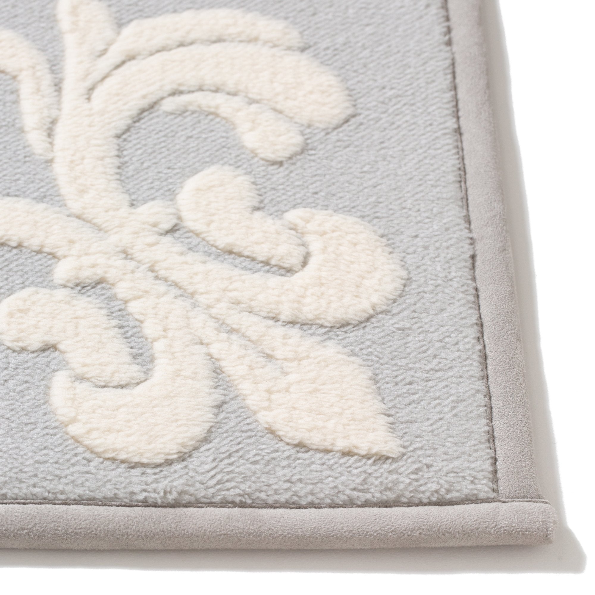 Elfia Soft Gray Carpet Rug 140 - 6.2 x 4.6 Feet (190x140cm) - Plush Living Room Rug for Home Decor, Bedroom Floor Mat, Cozy Nursery Carpet