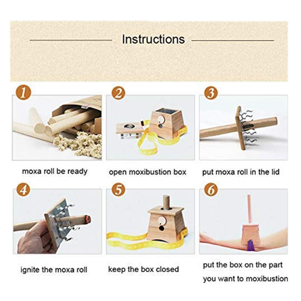 Pure Natural Moxa Rolls - 100% Chinese Wormwood Moxibustion Sticks for Pain Relief & Muscle Relaxation | Traditional Therapy for Back Pain, Arthritis & Stress Relief | Perfect for Home Wellness & Acupuncture Clinics