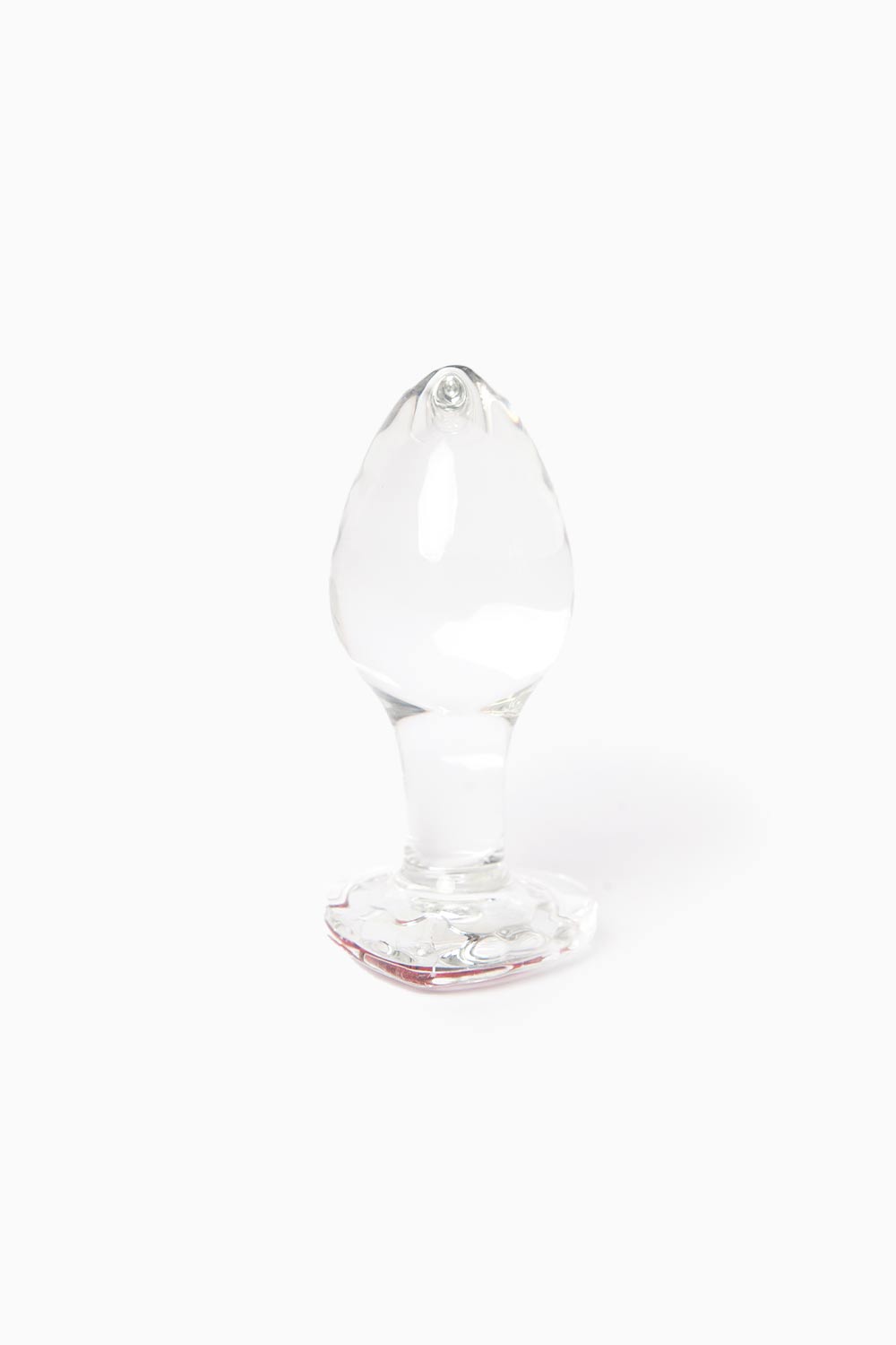 CRYSTAL DESIRES Red Heart Anal Plug - Rose Gold Jewelry Butt Plug for Women & Men - Perfect for Sensual Play, BDSM, and Couples Intimacy
