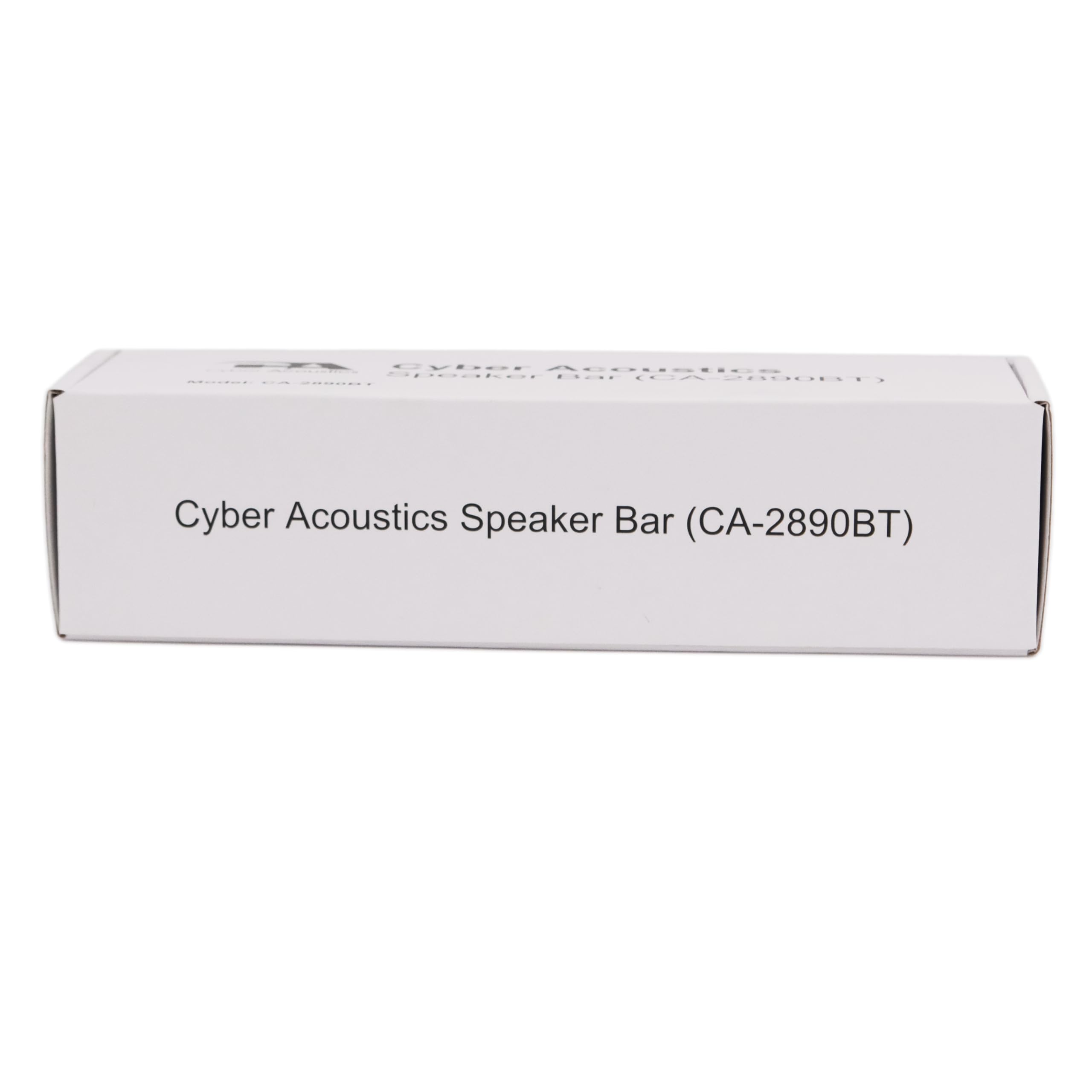 Cyber Acoustics CA-2890BT Dual USB & Bluetooth Soundbar - Computer Monitor Speaker with Built-in Mic for Calls, Clamp Mount Design - Perfect for Home Office, Gaming & Video Conferencing